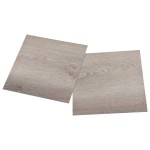 vidaXL Plăci de pardoseală autoadezive 20 buc. gri taupe, PVC, 1,86 m² vidaXL Plăci de pardoseală autoadezive 20 buc. gri taupe, PVC, 1,86 m²