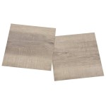 vidaXL Plăci de pardoseală autoadezive 20 buc. gri taupe, PVC, 1,86 m² vidaXL Plăci de pardoseală autoadezive 20 buc. gri taupe, PVC, 1,86 m²