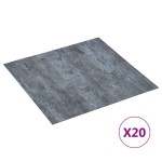 vidaXL Plăci de pardoseală autoadezive 20 buc. gri marmură PVC 1,86 m² vidaXL Plăci de pardoseală autoadezive 20 buc. gri marmură PVC 1,86 m²