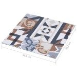 vidaXL Plăci de pardoseală autoadezive 20 buc. model mono PVC 1,86 m² vidaXL Plăci de pardoseală autoadezive 20 buc. model mono PVC 1,86 m²