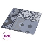 vidaXL Plăci de pardoseală autoadezive, 20 buc., colorat, PVC 1,86 m² vidaXL Plăci de pardoseală autoadezive, 20 buc., colorat, PVC 1,86 m²