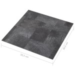 vidaXL Plăci pardoseală autoadezive 20 buc. structură lemn PVC 1,86 m² vidaXL Plăci pardoseală autoadezive 20 buc. structură lemn PVC 1,86 m²
