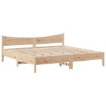 vidaXL Cadru de pat cu sertare 180x200 cm lemn masiv pin