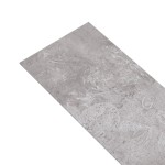 vidaXL Plăci pardoseală autoadezive, gri pământiu, 5,21 m², 2 mm, PVC vidaXL Plăci pardoseală autoadezive, gri pământiu, 5,21 m², 2 mm, PVC