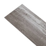 vidaXL Plăci pardoseală autoadezive, lemn maro mat, 5,21 m², 2 mm, PVC vidaXL Plăci pardoseală autoadezive, lemn maro mat, 5,21 m², 2 mm, PVC