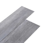 vidaXL Plăci pardoseală autoadezive, lemn gri mat, 5,21 m², 2 mm, PVC vidaXL Plăci pardoseală autoadezive, lemn gri mat, 5,21 m², 2 mm, PVC