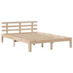 vidaXL Cadru de pat cu sertare, 120x190 cm, lemn masiv pin vidaXL Cadru de pat cu sertare, 120x190 cm, lemn masiv pin