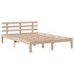 vidaXL Cadru de pat cu sertare, 140x190 cm, lemn masiv de pin