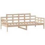 vidaXL Pat de zi cu sertare, 90x190 cm, lemn masiv de pin