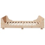 vidaXL Cadru de pat fără saltea, 140x190 cm, lemn masiv de pin vidaXL Cadru de pat fără saltea, 140x190 cm, lemn masiv de pin