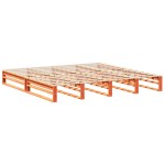 vidaXL Cadru de pat fără saltea, maro ceruit 180x200 cm lemn masiv pin vidaXL Cadru de pat fără saltea, maro ceruit 180x200 cm lemn masiv pin