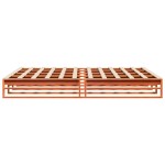 vidaXL Cadru de pat fără saltea, maro ceruit 200x200 cm lemn masiv pin vidaXL Cadru de pat fără saltea, maro ceruit 200x200 cm lemn masiv pin