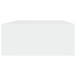 vidaXL Dulap de perete cu sertare, 2 buc., alb, 40x23,5x10 cm, MDF vidaXL Dulap de perete cu sertare, 2 buc., alb, 40x23,5x10 cm, MDF