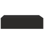 vidaXL Dulap de perete cu sertare, negru, 40x23,5x10 cm, MDF vidaXL Dulap de perete cu sertare, negru, 40x23,5x10 cm, MDF