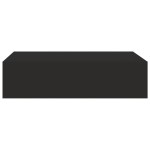 vidaXL Dulap de perete cu sertare, 2 buc., negru, 40x23,5x10 cm, MDF vidaXL Dulap de perete cu sertare, 2 buc., negru, 40x23,5x10 cm, MDF