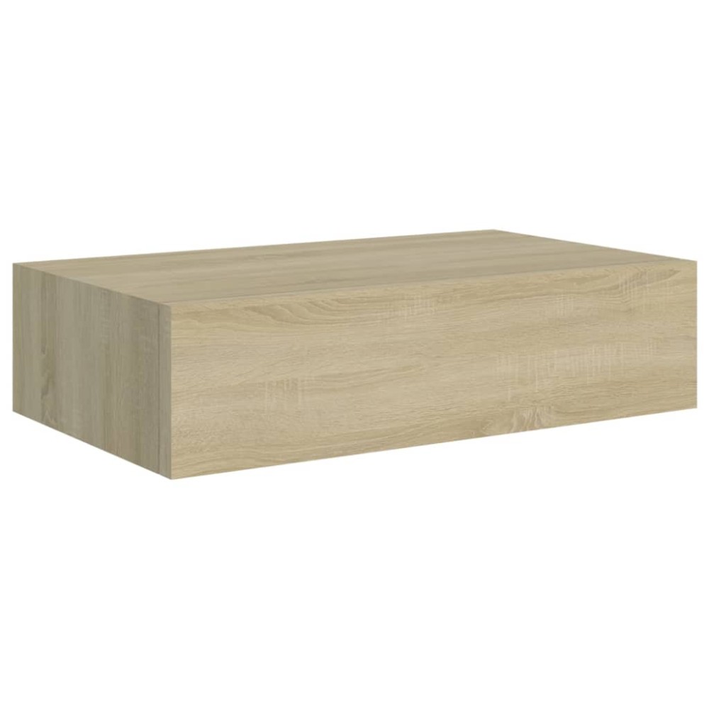 vidaXL Dulap de perete cu sertar, stejar, 40x23,5x10 cm, MDF