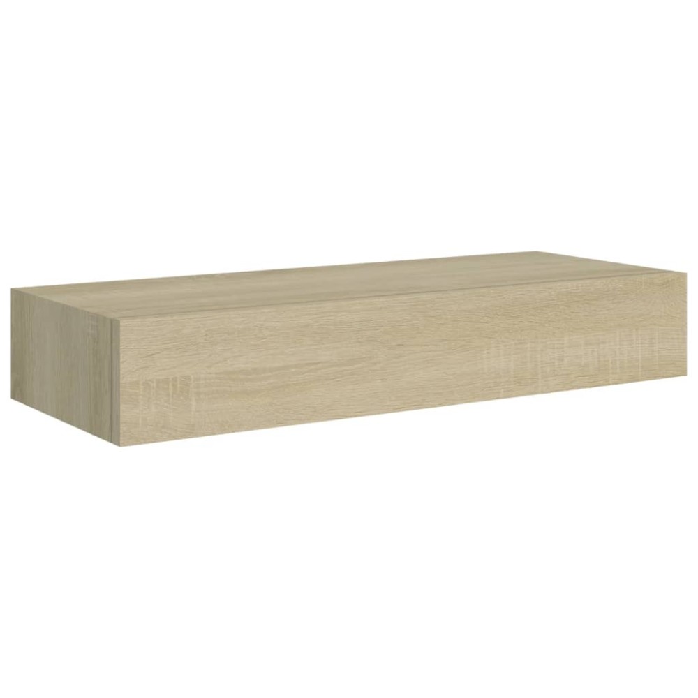 vidaXL Dulap de perete cu sertar, stejar, 60x23,5x10 cm, MDF