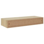 vidaXL Dulap de perete cu sertar, stejar și alb, 60x23,5x10 cm, MDF