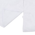 vidaXL Covor fustă brad Crăciun cu șosetă alb 122 cm blană artificială vidaXL Covor fustă brad Crăciun cu șosetă alb 122 cm blană artificială