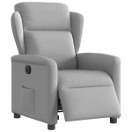 vidaXL Scaun reclinabil electric Cloud Grey Fabric vidaXL Scaun reclinabil electric Cloud Grey Fabric