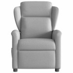 vidaXL Scaun reclinabil electric Cloud Grey Fabric vidaXL Scaun reclinabil electric Cloud Grey Fabric