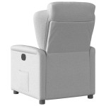 vidaXL Scaun reclinabil electric Cloud Grey Fabric vidaXL Scaun reclinabil electric Cloud Grey Fabric