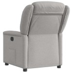 vidaXL Scaun reclinabil electric Cloud Grey Fabric vidaXL Scaun reclinabil electric Cloud Grey Fabric