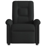 vidaXL Fotoliu electric de masaj rabatabil, negru, textil vidaXL Fotoliu electric de masaj rabatabil, negru, textil