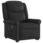 vidaXL Scaun de masaj în picioare piele artificială neagră lucioasă vidaXL Scaun de masaj în picioare piele artificială neagră lucioasă