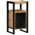 vidaXL Set de mobilier pentru baie 3 pcs Maro Lemn de mango solid vidaXL Set de mobilier pentru baie 3 pcs Maro Lemn de mango solid
