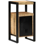vidaXL Set de mobilier pentru baie 3 pcs Maro Lemn de mango solid vidaXL Set de mobilier pentru baie 3 pcs Maro Lemn de mango solid