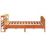 vidaXL Cadru de pat fără saltea, maro ceruit 200x200 cm lemn masiv pin vidaXL Cadru de pat fără saltea, maro ceruit 200x200 cm lemn masiv pin