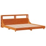 vidaXL Cadru de pat fără saltea, maro ceruit 180x200 cm lemn masiv pin vidaXL Cadru de pat fără saltea, maro ceruit 180x200 cm lemn masiv pin