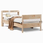 vidaXL Cadru de pat fără saltea, 75x190 cm, lemn masiv de pin
