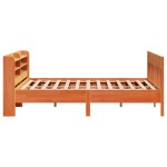 vidaXL Cadru de pat fără saltea, maro ceruit 180x200 cm lemn masiv pin vidaXL Cadru de pat fără saltea, maro ceruit 180x200 cm lemn masiv pin