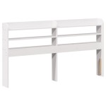 vidaXL Cadru de pat fără saltea, alb, 140x190 cm, lemn masiv de pin vidaXL Cadru de pat fără saltea, alb, 140x190 cm, lemn masiv de pin