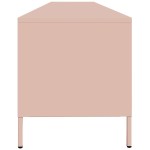 vidaXL Dulap TV, roz, 202x39x43,5 cm, oțel laminat la rece