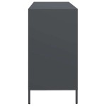 vidaXL Dulap, antracit, 135x39x73,5 cm<br />, oțel laminat la rece
