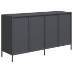 vidaXL Dulap, antracit, 135x39x73,5 cm<br />, oțel laminat la rece