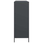 vidaXL Dulap, antracit, 135x39x103,5 cm, oțel laminat la rece vidaXL Dulap, antracit, 135x39x103,5 cm, oțel laminat la rece