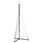 vidaXL Pom de Crăciun LED 363 LED-uri Alb Rece 182 cm