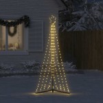 vidaXL Pom de Crăciun LED 339 LED-uri Alb Cald 182 cm vidaXL Pom de Crăciun LED 339 LED-uri Alb Cald 182 cm