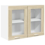 vidaXL Set dulapuri de bucătărie 7 piese stejar sonoma, lemn prelucrat vidaXL Set dulapuri de bucătărie 7 piese stejar sonoma, lemn prelucrat