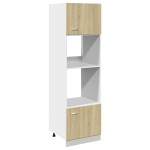 vidaXL Set dulapuri de bucătărie 7 piese stejar sonoma, lemn prelucrat vidaXL Set dulapuri de bucătărie 7 piese stejar sonoma, lemn prelucrat