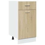 vidaXL Set dulapuri de bucătărie 7 piese stejar sonoma, lemn prelucrat vidaXL Set dulapuri de bucătărie 7 piese stejar sonoma, lemn prelucrat