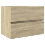 vidaXL Set mobilier de baie, 2 piese, ceramică și lemn prelucrat vidaXL Set mobilier de baie, 2 piese, ceramică și lemn prelucrat