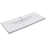 vidaXL Set mobilier de baie, 2 piese, ceramică și lemn prelucrat