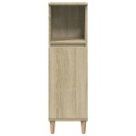 vidaXL Set mobilier de baie, 3 piese, stejar sonoma, lemn prelucrat vidaXL Set mobilier de baie, 3 piese, stejar sonoma, lemn prelucrat
