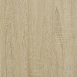 vidaXL Set mobilier de baie, 3 piese, stejar sonoma, lemn prelucrat