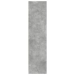 vidaXL Șifonier, gri beton, 30x50x200 cm, lemn prelucrat